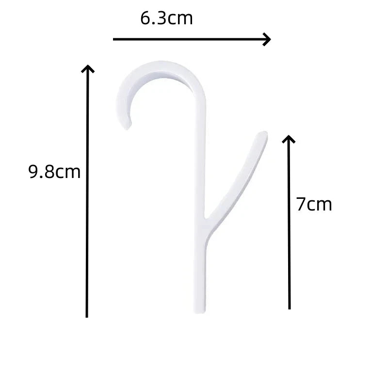 Universal household bathroom door hook, towel rack hanger, heating radiator rail hook clip, storage rack, clothes scarf hook